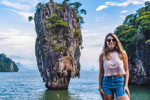 Krabi : excursion sur l&#039;île de James Bond et à Phang Nga en bateau à longue queueTour en bateau à longue queue dans la baie de Phang Nga