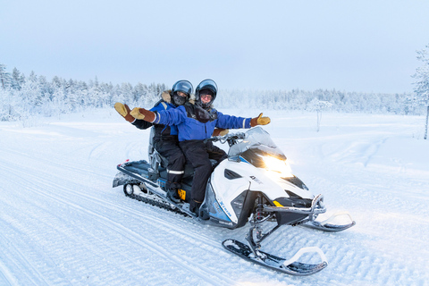 Saariselka: Snowmobile Safari on Tundra