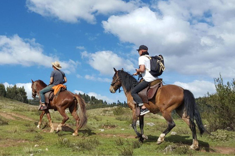 In Cusco - Visit to the Devil's Balcony on horseback