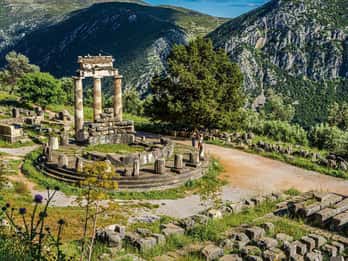 Excursion privée à Delphes et Arachova depuis le port d'Itea
