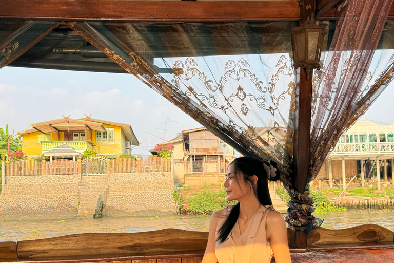 Bangkok: Ayutthaya Afternoon Tour with SunsetBoat Ride Ayutthaya Afternoon Tour with SunsetBoat Ride(Join Trip)