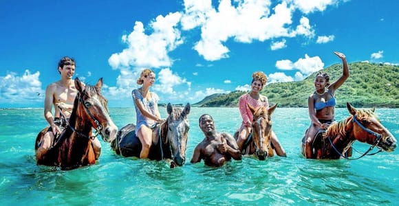 Montego Bay: Dunn&#39;s River Falls & Horseback Riding Adventure