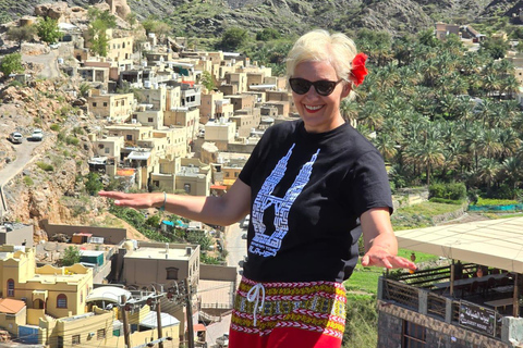 Nakhal Fort, Nakhal Hot Springs, Wadi Bani Awf & Bilad Sayt