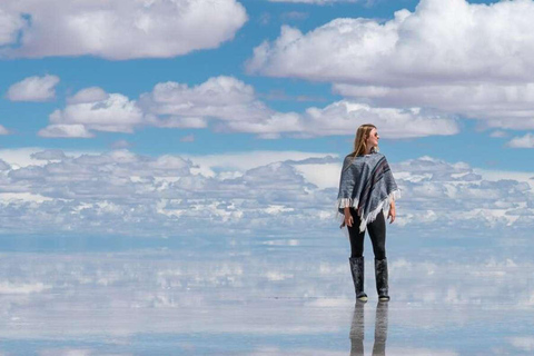 Depuis Uyuni : Geyser et plaines salées d&#039;Uyuni 3 jours | Flamingos |