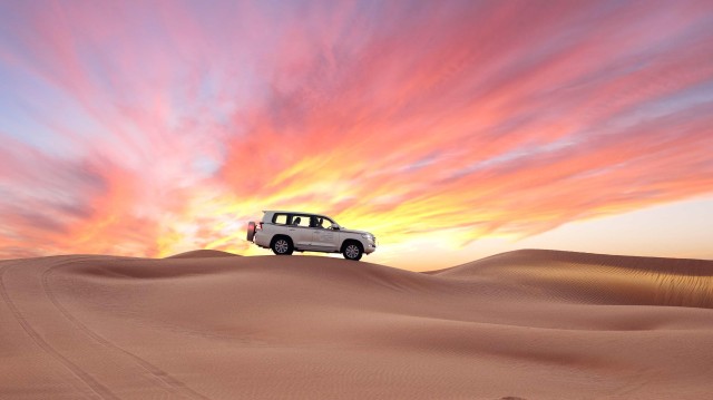 Visit Doha Desert Safari, Sandboarding, Dune Bashing & Inland Sea in Mesaieed, Qatar