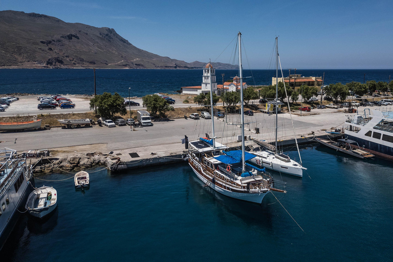 Chania: Luxury Gulet Cruise to Balos & Gramvousa with Lunch
