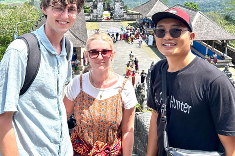 Ubud Waterfall, Temple, Rice Terrace & Art with Transfers