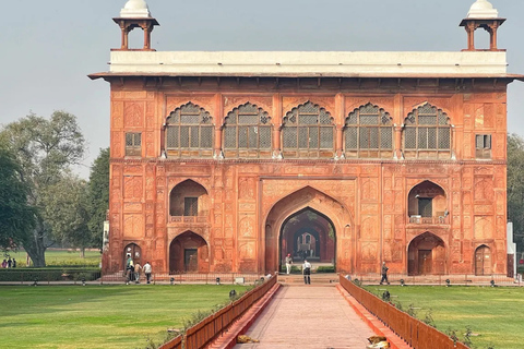 Nueva Delhi: Fuerte Rojo, Jama Masjid y Chandni Chowk con almuerzoTour por el Fuerte Rojo, Jama Masjid y Chandni Chowk