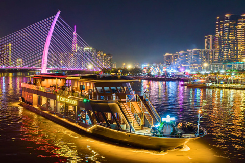 Ho Chi Minh City: Sunset Cyclo and Dinner Cruise Tour Sunset Cyclo and Premium Dinner Cruise