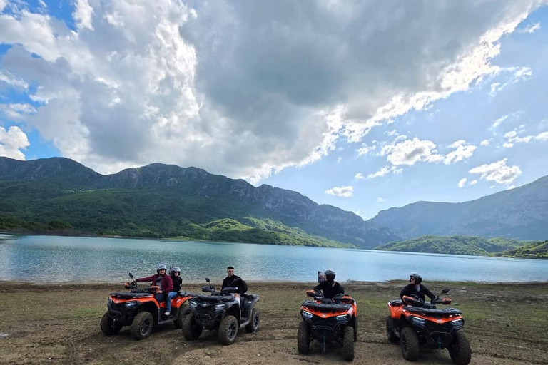 Tirana: Off-Road ATV Adventure to Bovilla Lake & Viewpoint From Tirana – ATV Tour with Pickup & Drop-off