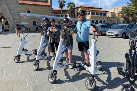 Rhodos: Mittelalterliche Stadt und Graben-Tour per Trikke