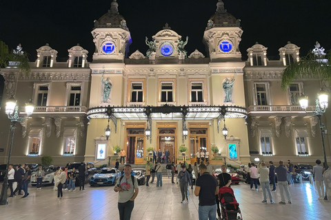 Monaco : visite nocturne privée avec le village d&#039;Eze et le casino