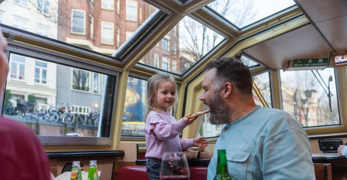Afbeelding 5 van Amsterdam: Pizza rondvaart door de grachten