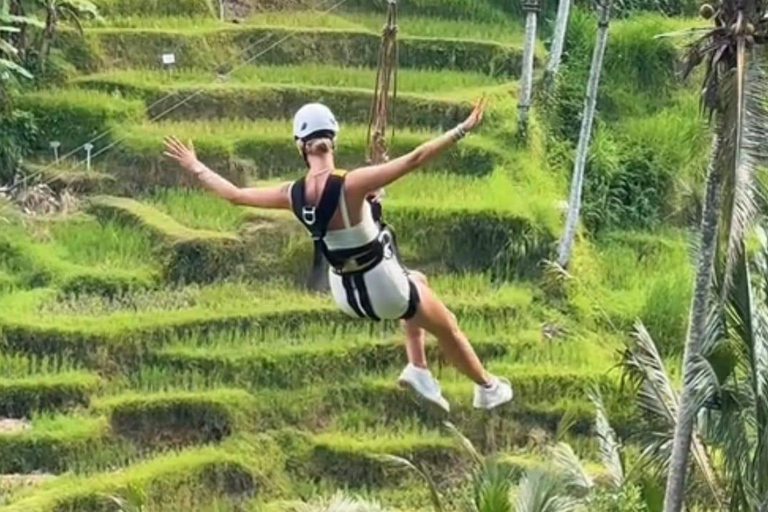 Ubud: Lazy Cave River Tubing and Zipline in Rice Terrace Ubud: Lazy Cave River Tubing - No Zipline, No Transfers