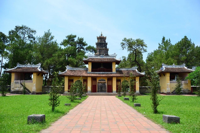 Hue : Tombe Reali- Pagoda Thien Mu- Tour privato con la barca del drago