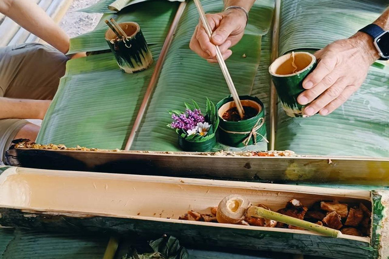 Chiang Rai: 1-Day Trekking and Longtail Boat Trip