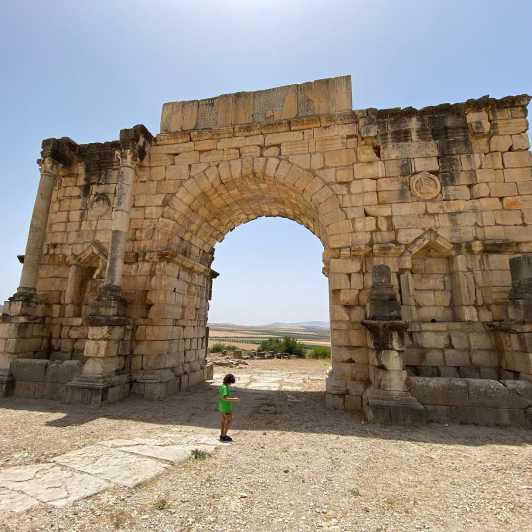 Fes: Volubilis Roman Ruins, Mouly Idriss, & Meknes Day Trip