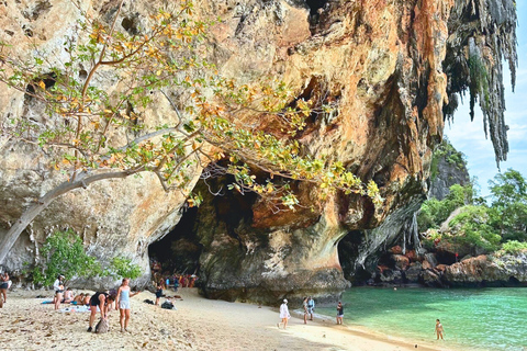 Krabi: 7 Islands Sunset Hopping Cruise with BBQ & Plankton Private Longtail Boat Tour