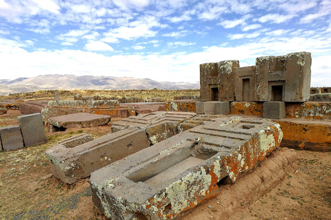 La Paz: Rondleiding door de ruïnes en het museum van Tiwanaku met lunch