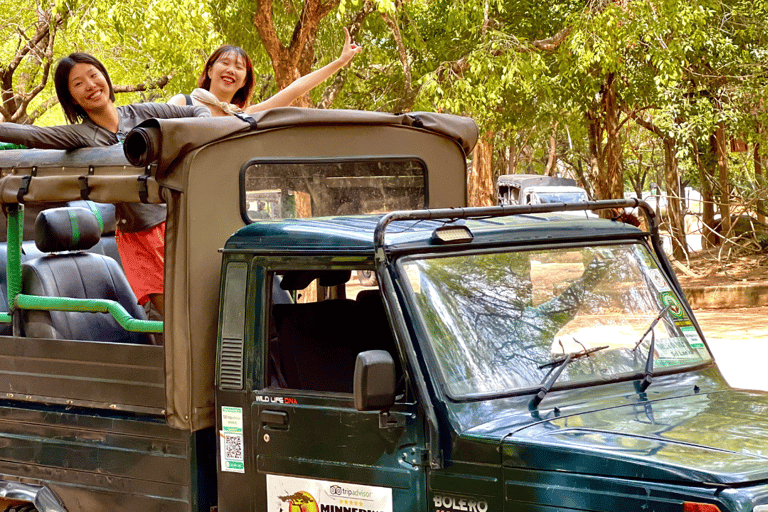 Sigiriya Rotstocht &amp; Minneriya Jeepsafari Sri Lanka