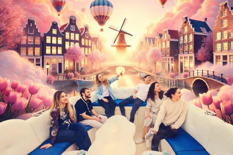 Amsterdam: Raucherfreundliche Cannabis-Kreuzfahrt auf offenem Boot