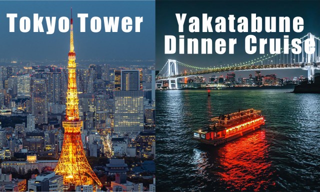 Tokyo: Cruise with Japanese Show, Meal & Tokyo Tower Ticket