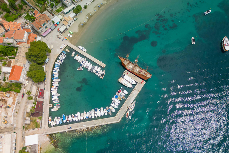 Dubrovnik/Cavtat: Blue Cave & Elaphiti with Food/Drinks From Dubrovnik Old Town