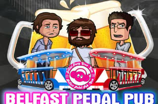Belfast: Bierbike-Tour für Junggesellen (BYOB)