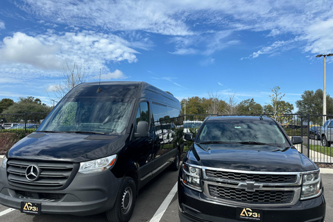 Private Transfer: MCO to Disney, Universal, and Orlando Private Transfer: MCO to Disney, Universal, and Orlando SUV