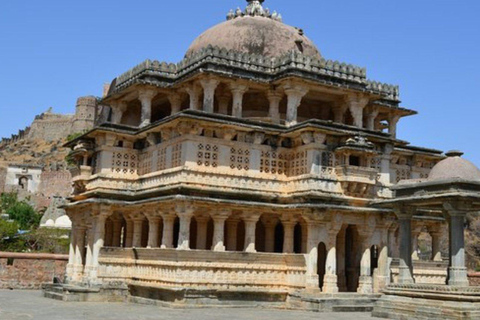 Excursion d'une journée au fort de Kumbhalgarh et safari animalier depuis Udaipur