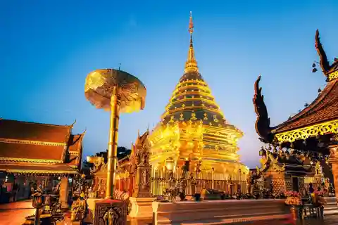 Chiang Mai: Doi Suthep and Wat Pha Lat Temple Evening Tour