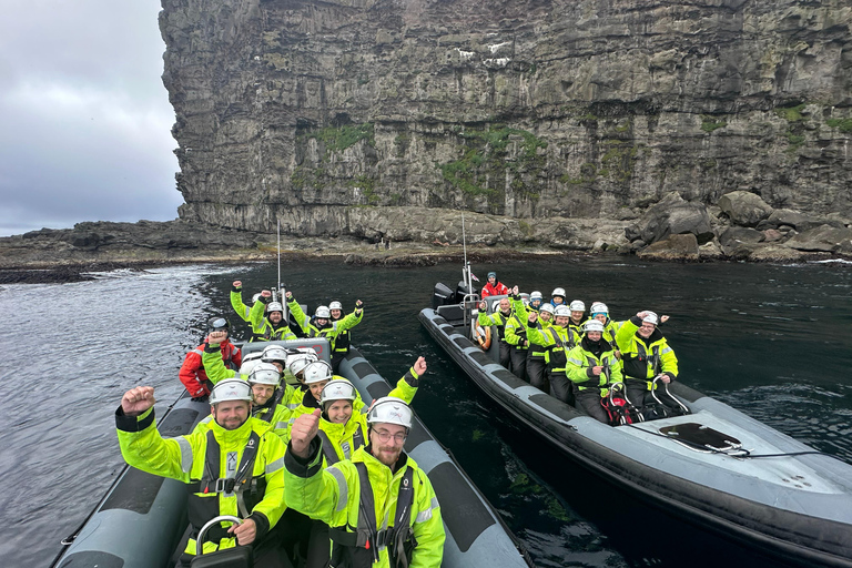 Faroe Islands: RIB Boat Tour to Klæmintsgjógv Sea Cave