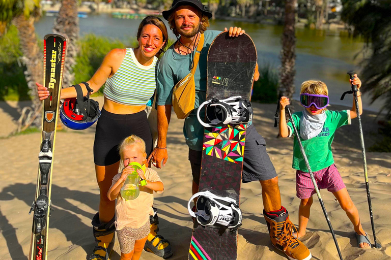 Huacachina Ica: Sandboard Adventure with Bonfire & Cocktails