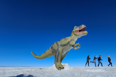 Uyuni Salt Flats & Colored Lagoons 3-Day Tour Tour with English-speaking guide