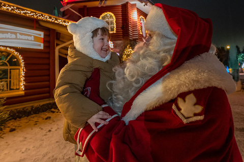Rovaniemi: Santa Claus Village, Husky & Reindeer Tour