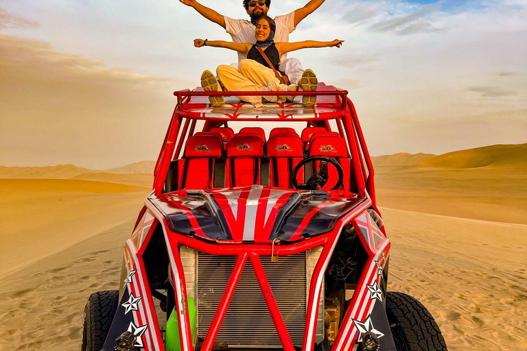 From Lima: Ballestas Islands + Buggy and Sandboarding in Huacachina – Full Day
