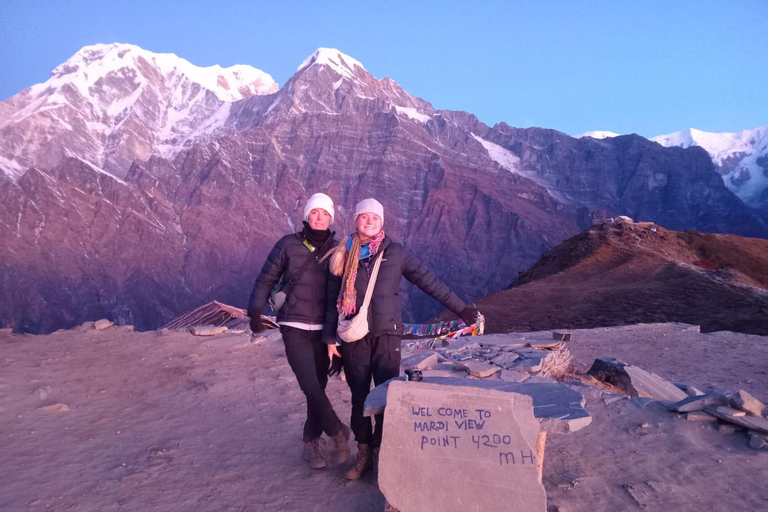 De Pokhara: Mardi Himal Base Camp 4-Day Trek com comida