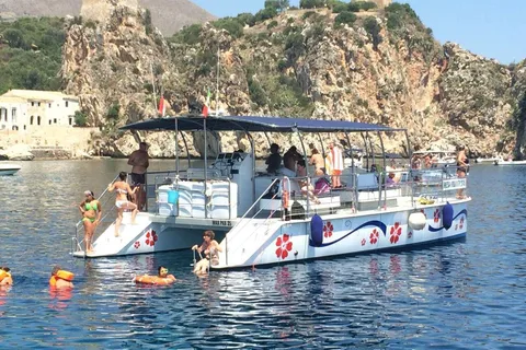 From San Vito Lo Capo: Zingaro Reserve and Scopello Snorkeling Tour