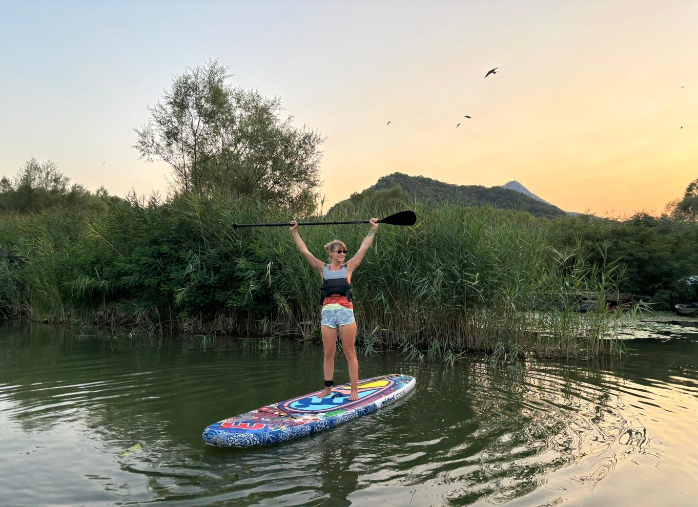 Virpazar: Udforsk den fantastiske Skadarsø på paddleboard