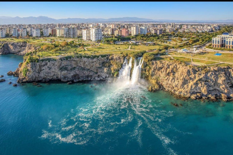 Antalya: Geführte Stadttour mit Bootstour und Wasserfällen