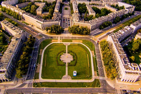 Krakow: Communist History Experience Tour Electric Golf Cart Shared Nowa Huta Tour by Golf Cart (Audio Guide)
