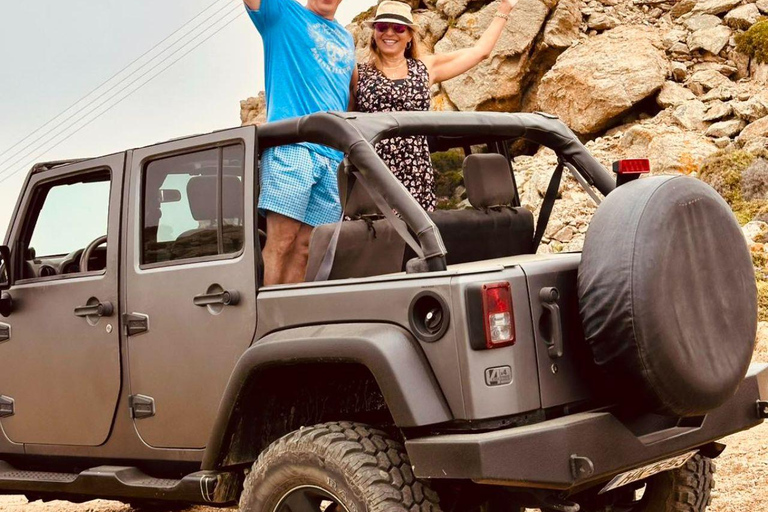Mykonos: Private Jeep Safari Tour with Hotel Pickup