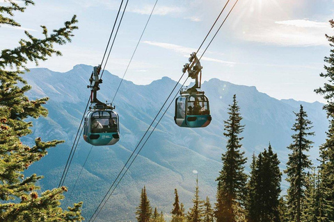 Banff: Gondola, Hot Spring en Three Lakes Tour