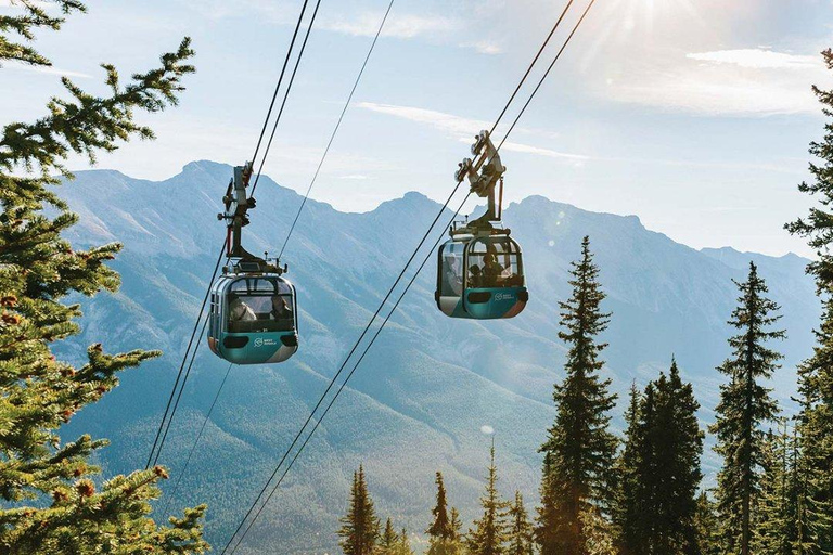 Banff: Gondola, gorące źródła i wycieczka do trzech jezior