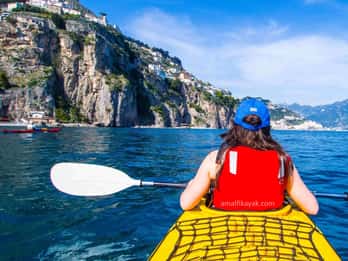 Amalfi Coast: Kayak Tour with Snorkeling and Grottoes Visit