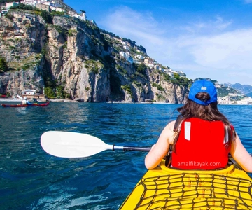Amalfi Coast: Kayak Tour with Snorkeling and Grottoes Visit
