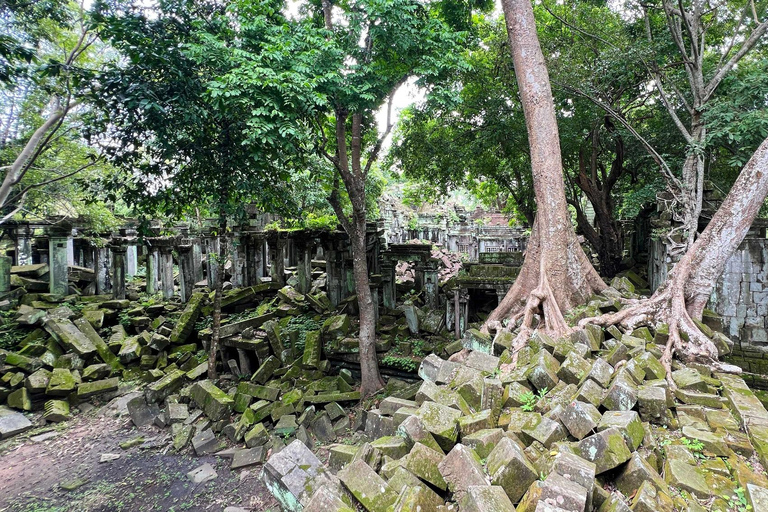 Adventure to the distant temples, Beng Mealea & Rolous Group