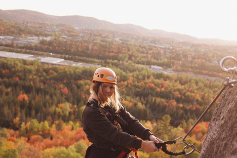 Tyroparc: Via Ferrata Guided Tour and Zipline Combo Ticket Summer: Via Ferrata Guided Tour and 2 Zipline Combo Ticket