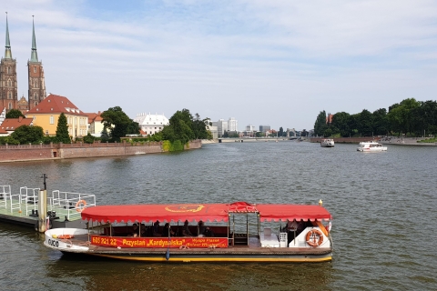 Wrocław: Gondola cruise with a guide