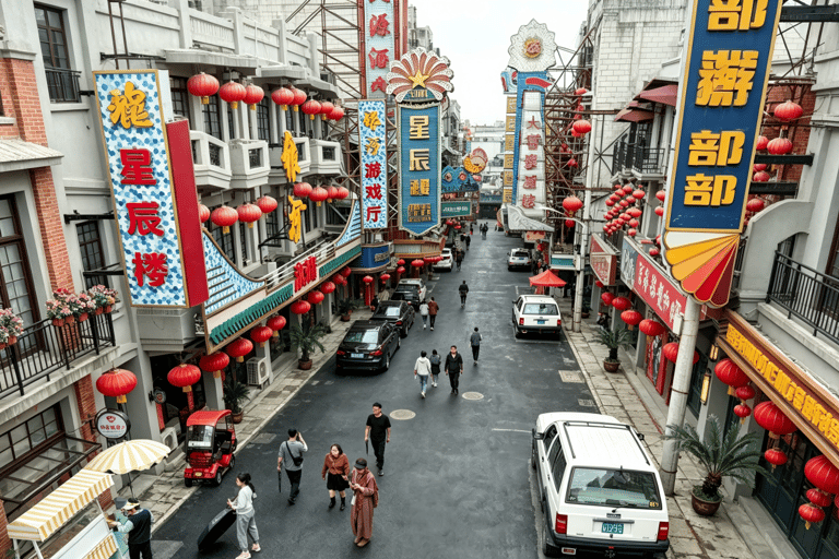 One Day at Shanghai Film Park and Zhujiajiao Water Town